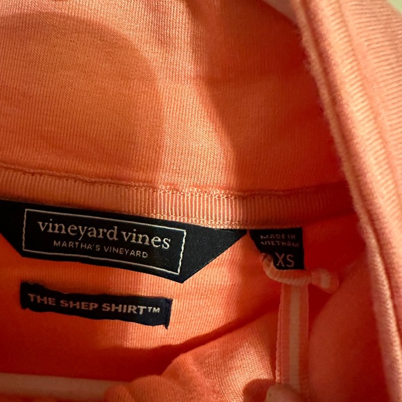 Vineyard Vines Women's Dreamcloth® Relaxed Shep Shirt - Cayman XS - NWT - Picture 7 of 9